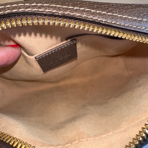 Gucci GG Supreme Monogram Ophidia Belt Bag & Leather Sz 85/34 Italy box dustbag - Picture 14 of 16